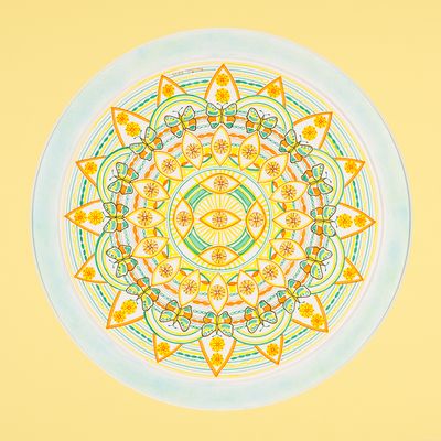 Mandala von Karin Ruthenbeck: Klarsicht