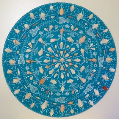 Mandala von Karin Ruthenbeck: Unterwasser Schönheiten